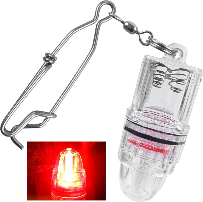 Shaddock Fishing Deep Drop LED Fishing Light, 4.3 Inch Waterproof Super Bright Underwater Fish Attracting Lamp with Clip for Swordfish Tilefish Halibut Tuna Night Fishing 2,100 ft - Image 1